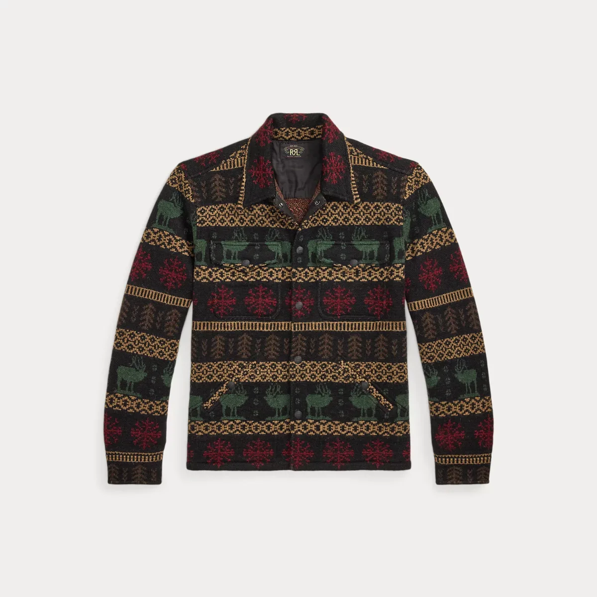 Wool Overshirt Sweater by Ralph Lauren