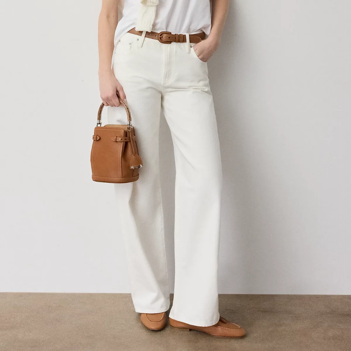 Mercer Relaxed Wide-Leg Jean by Ralph Lauren