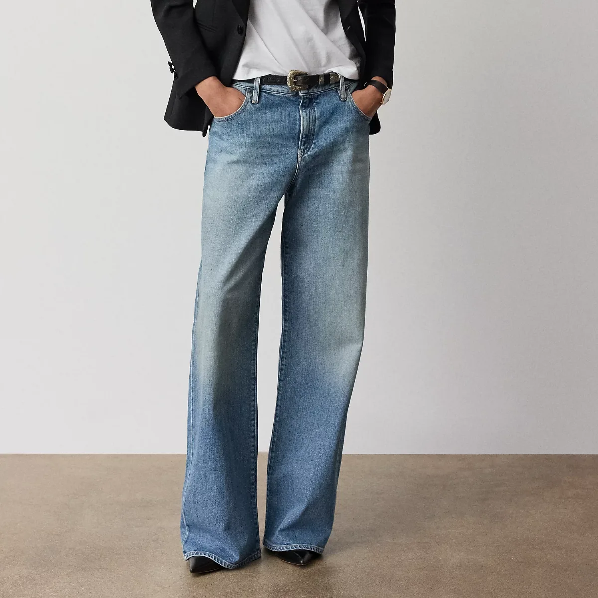 Mercer Relaxed Wide-Leg Jean