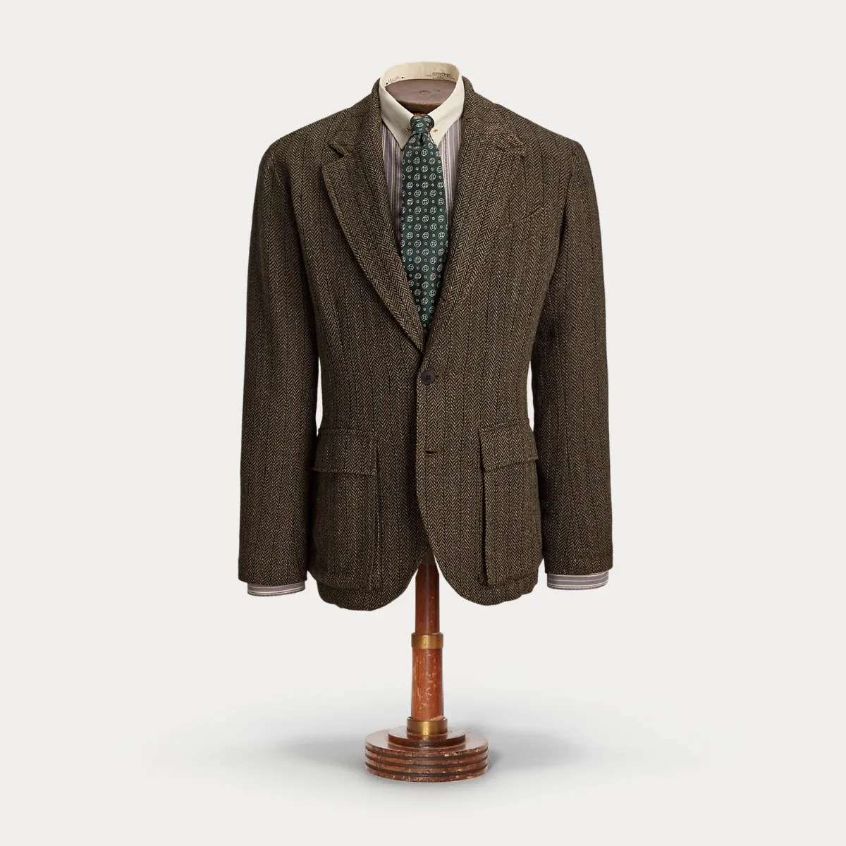 Linen-Blend Herringbone Sport Coat by Ralph Lauren