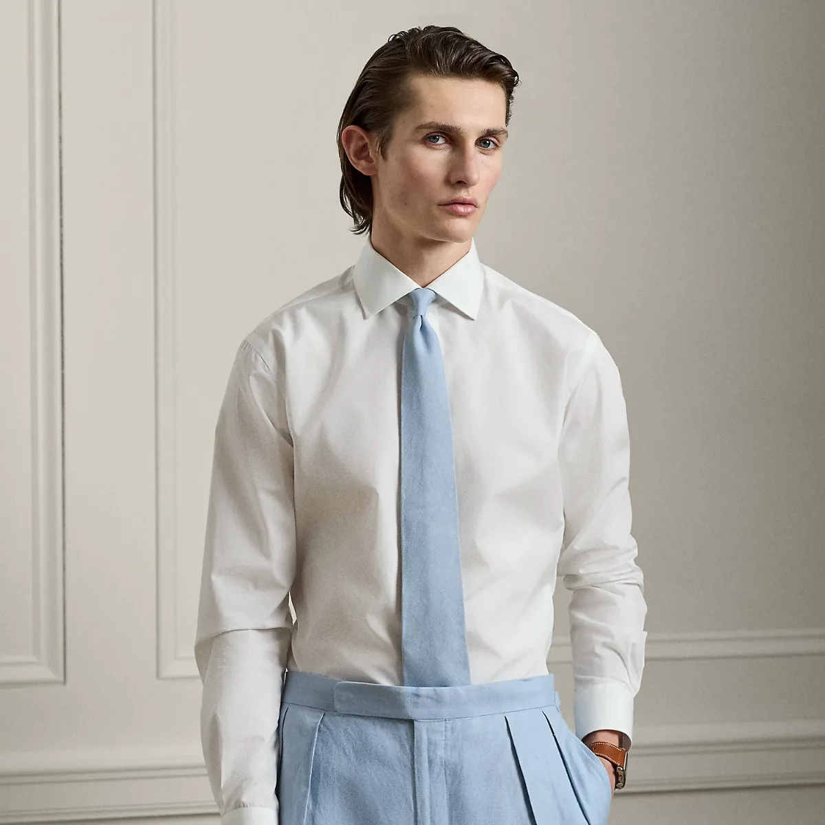 Handmade French Cuff Poplin Shirt by Ralph Lauren