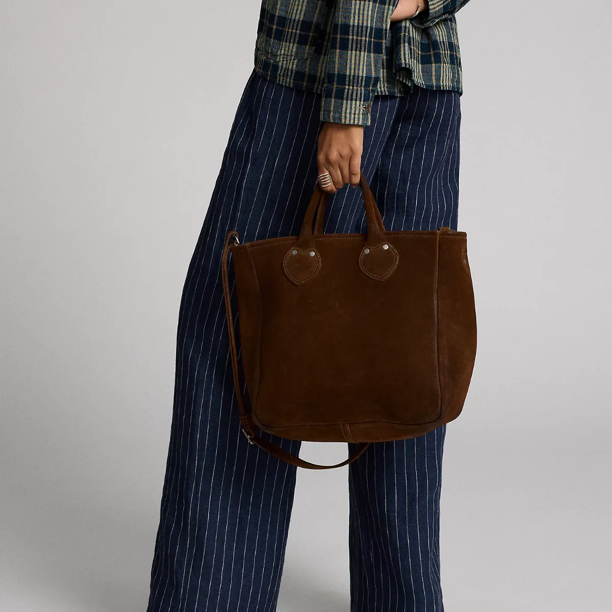 Roughout Suede Tote by Ralph Lauren