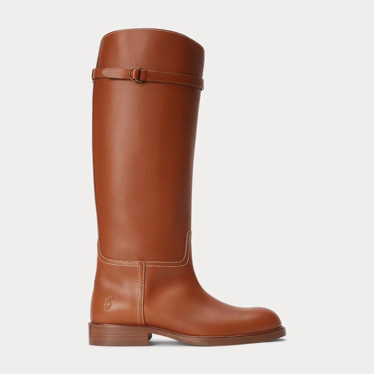 Calfskin Tall Riding Boot by Ralph Lauren