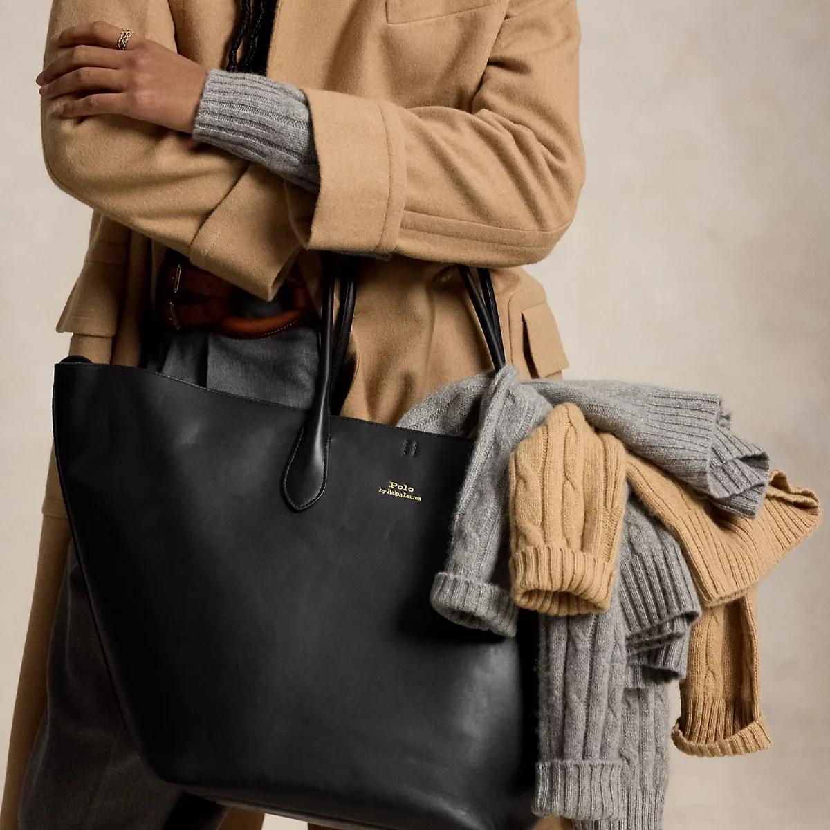 Bellport Leather Large Tote