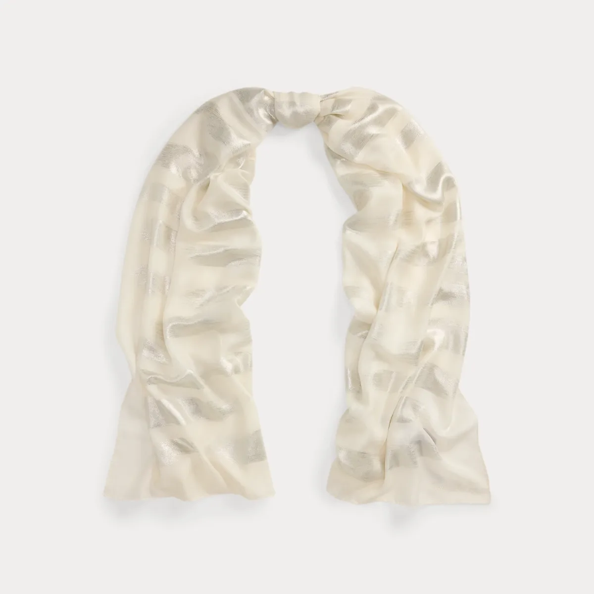 Jacquard Gauze Evening Wrap Scarf by Ralph Lauren