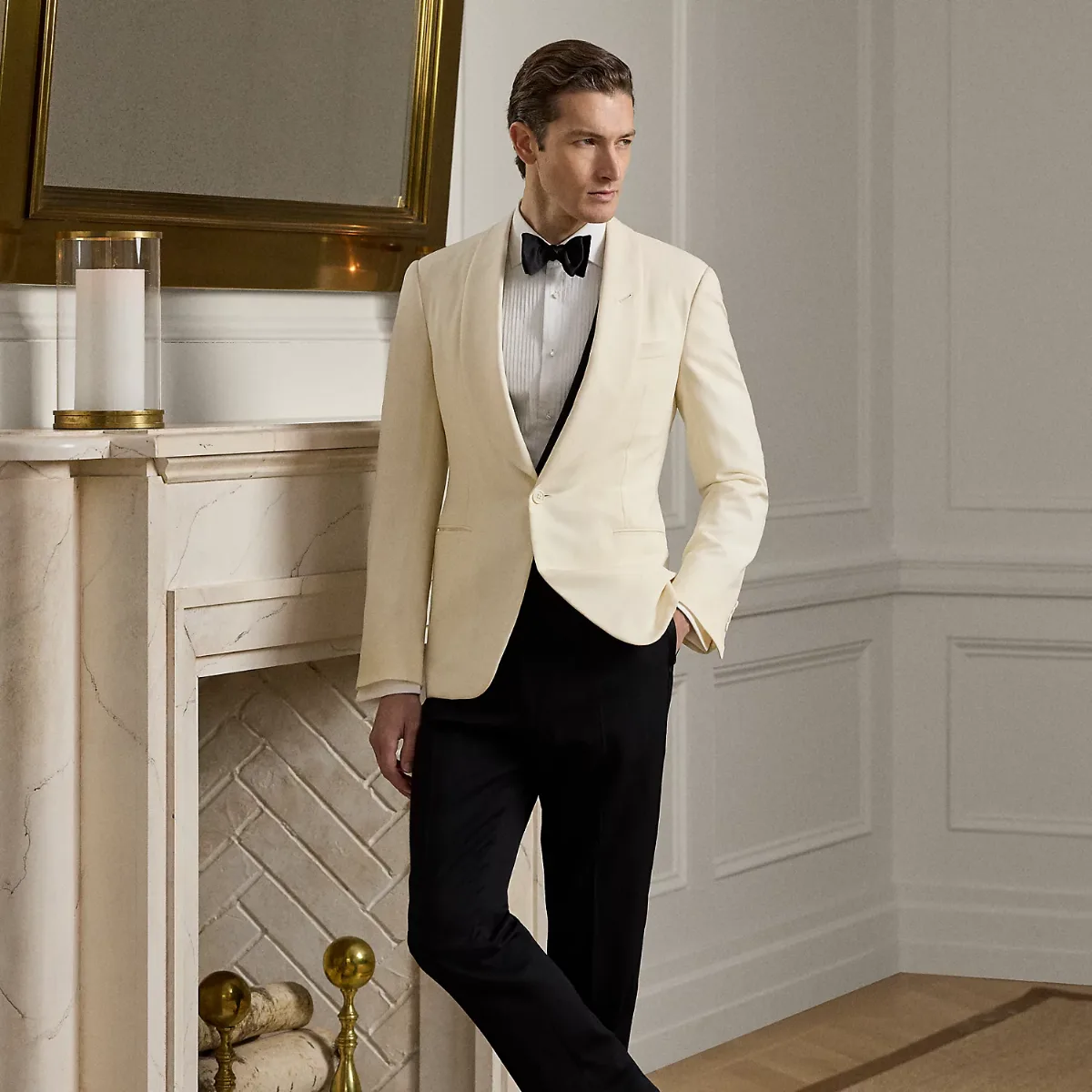 Gregory Handmade Tuxedo Trouser by Ralph Lauren