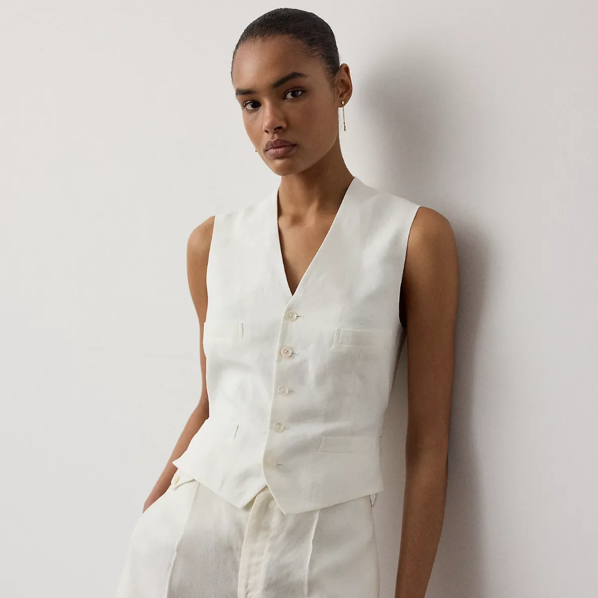 Jaiden Linen Vest