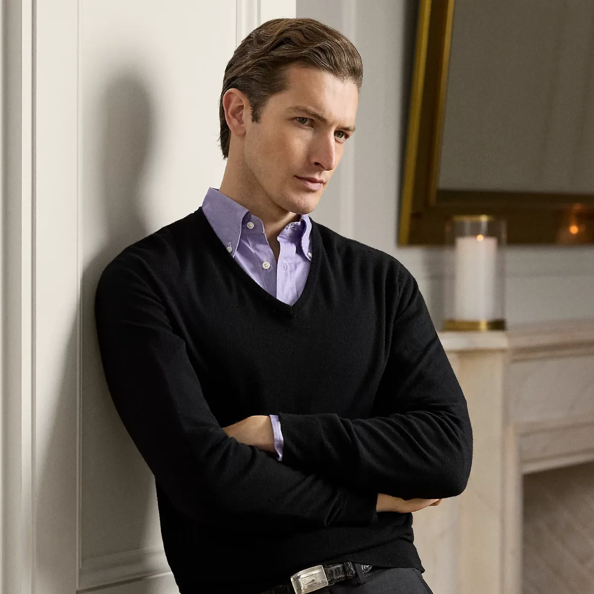 Cashmere V-Neck Sweater by Ralph Lauren