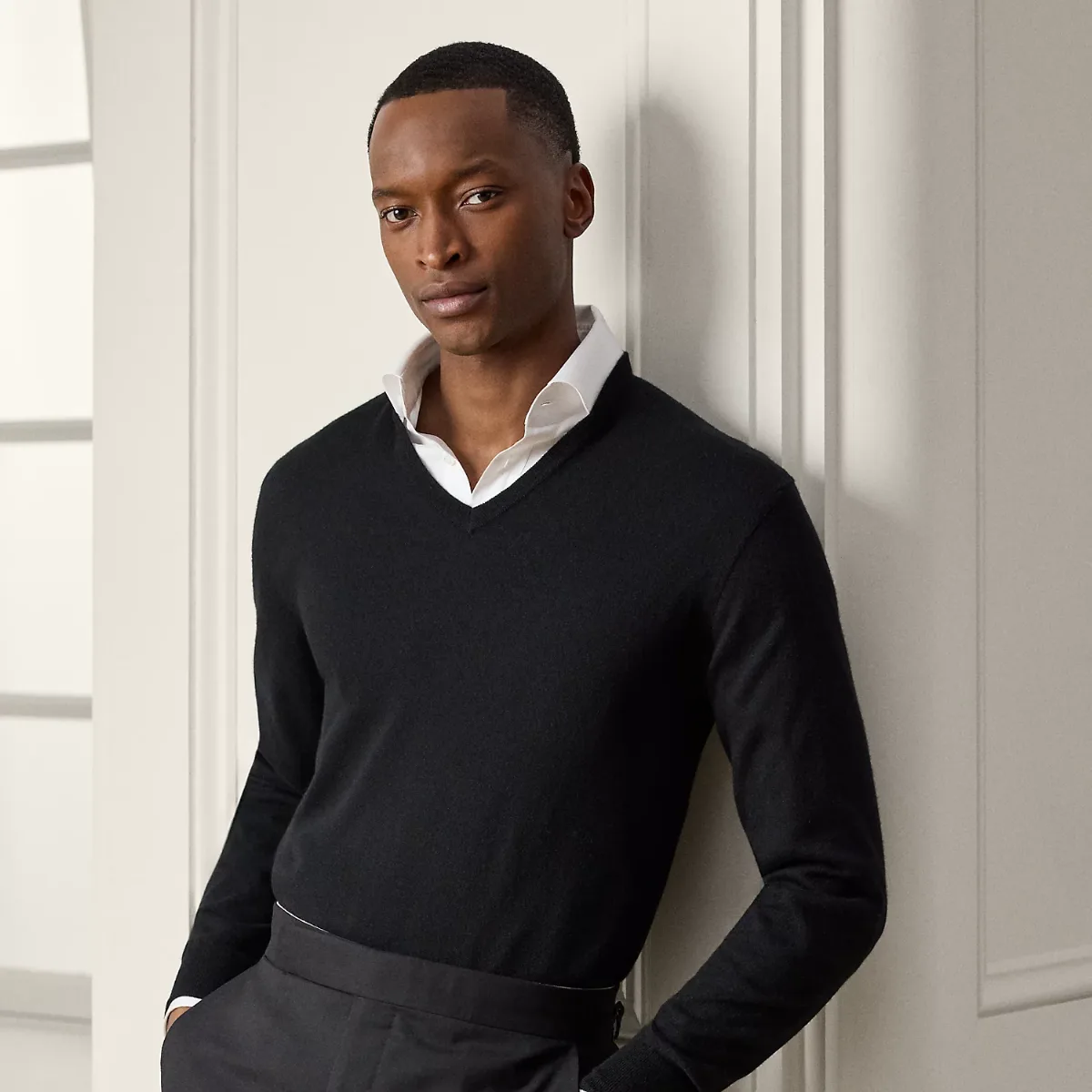 Cashmere V-Neck Sweater