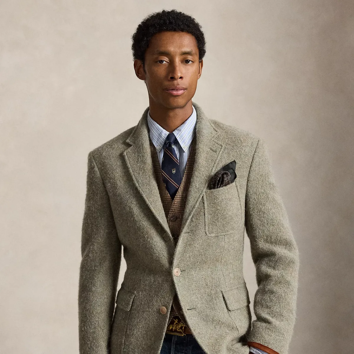 Polo Tailored Fit Tweed Sport Coat