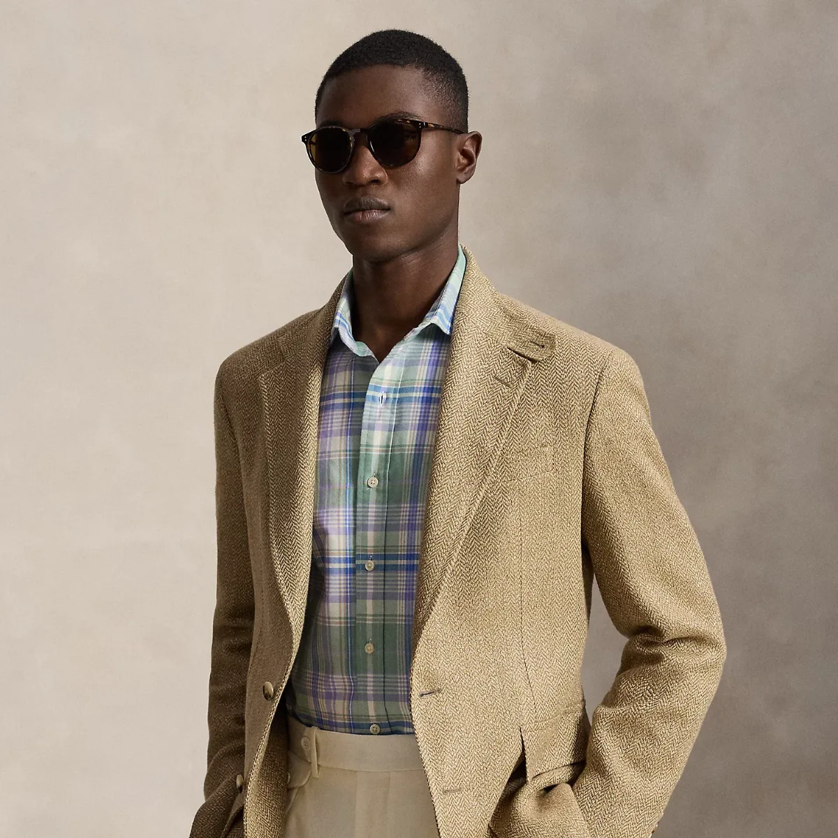 The RL67 Broken-Herringbone Jacket by Ralph Lauren