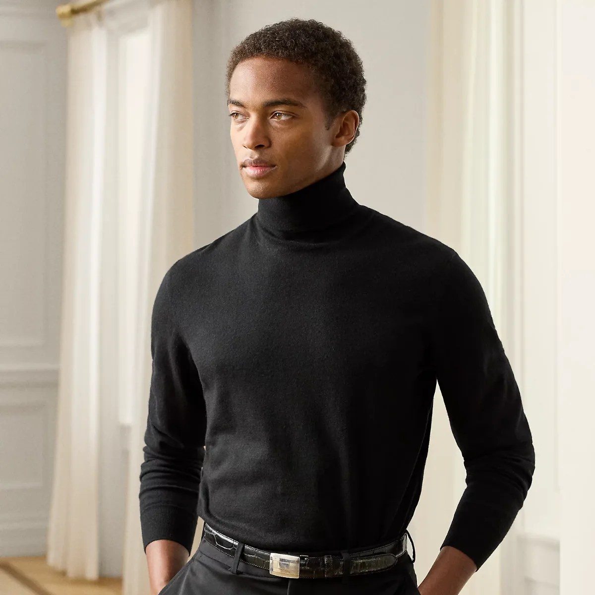 Cashmere Turtleneck Sweater by Ralph Lauren
