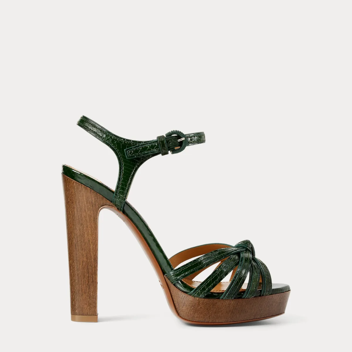 Kieran 125 mm Ayers Platform Sandal by Ralph Lauren