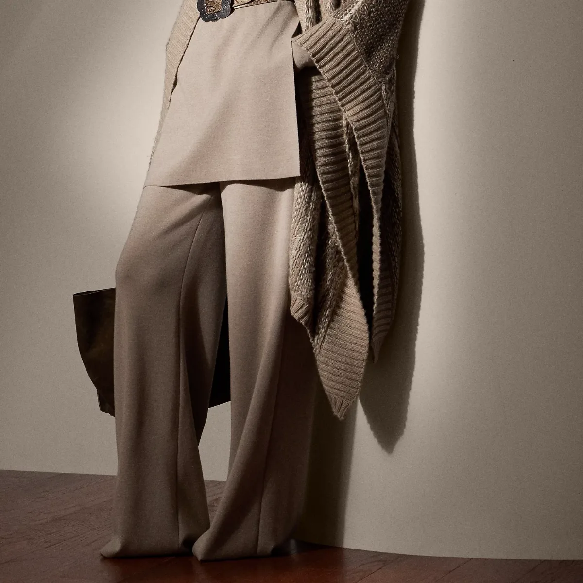 Merino Wool Wide-Leg Sweater Pant by Ralph Lauren