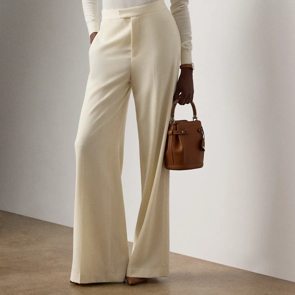Dean Wool Gabardine Pant by Ralph Lauren