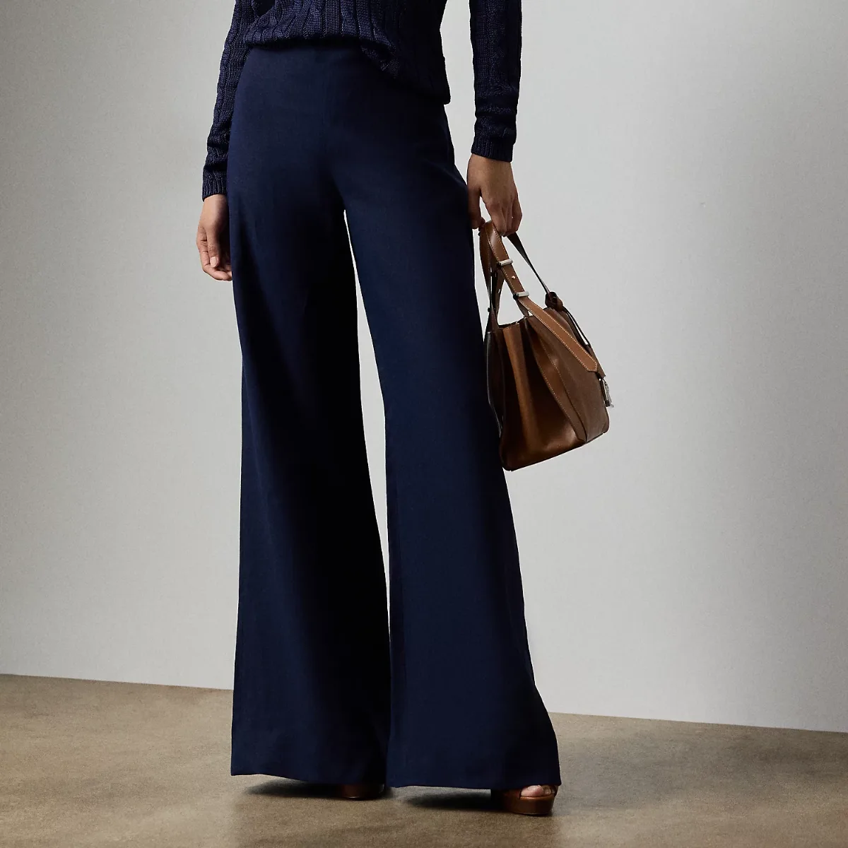 Daria Linen Wide-Leg Pant by Ralph Lauren