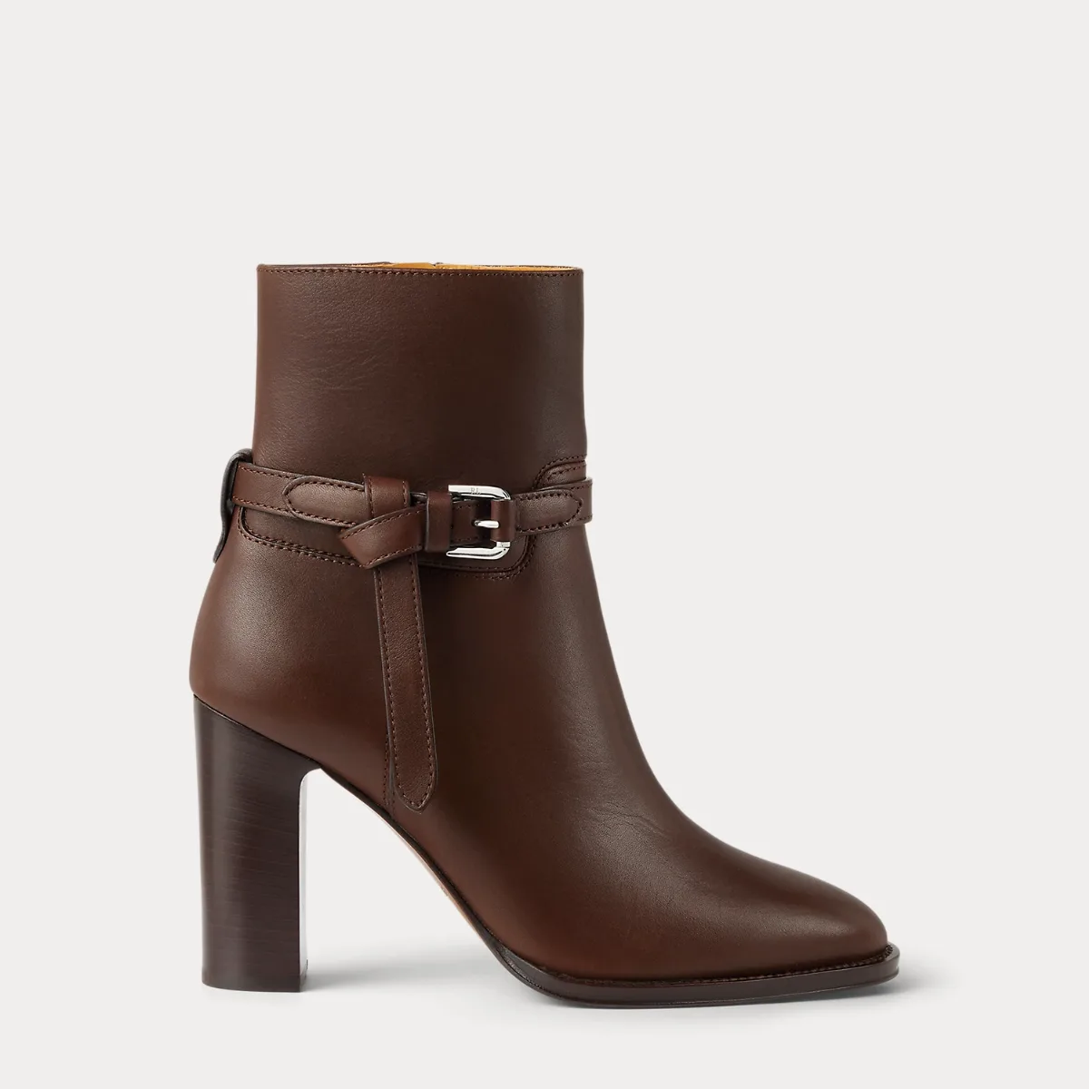 Donnely 90 mm Calfskin Bootie by Ralph Lauren