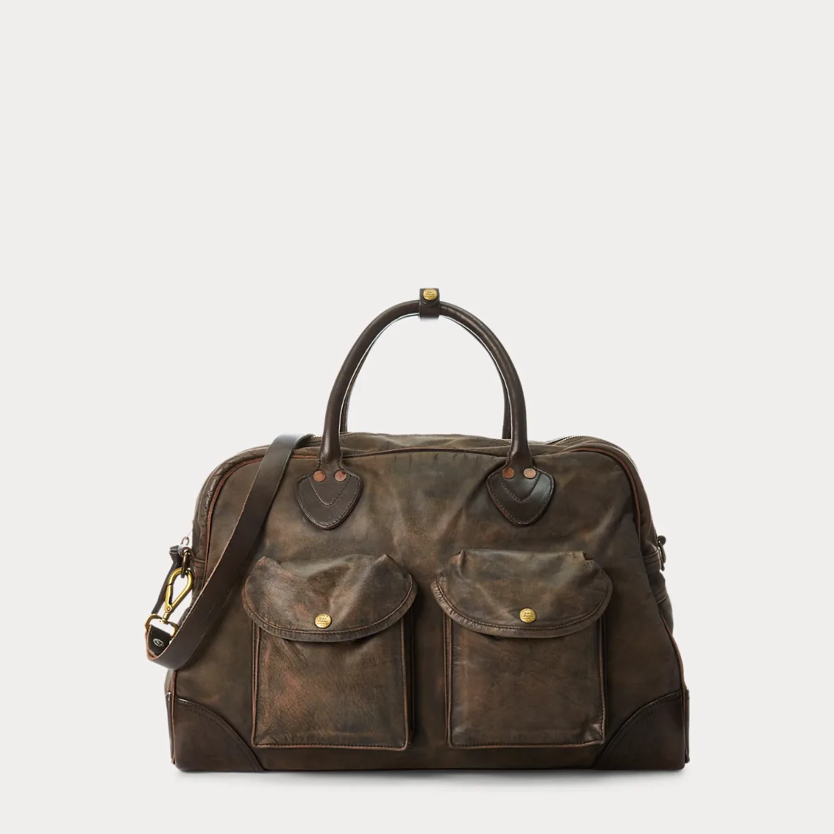 Leather Duffel by Ralph Lauren