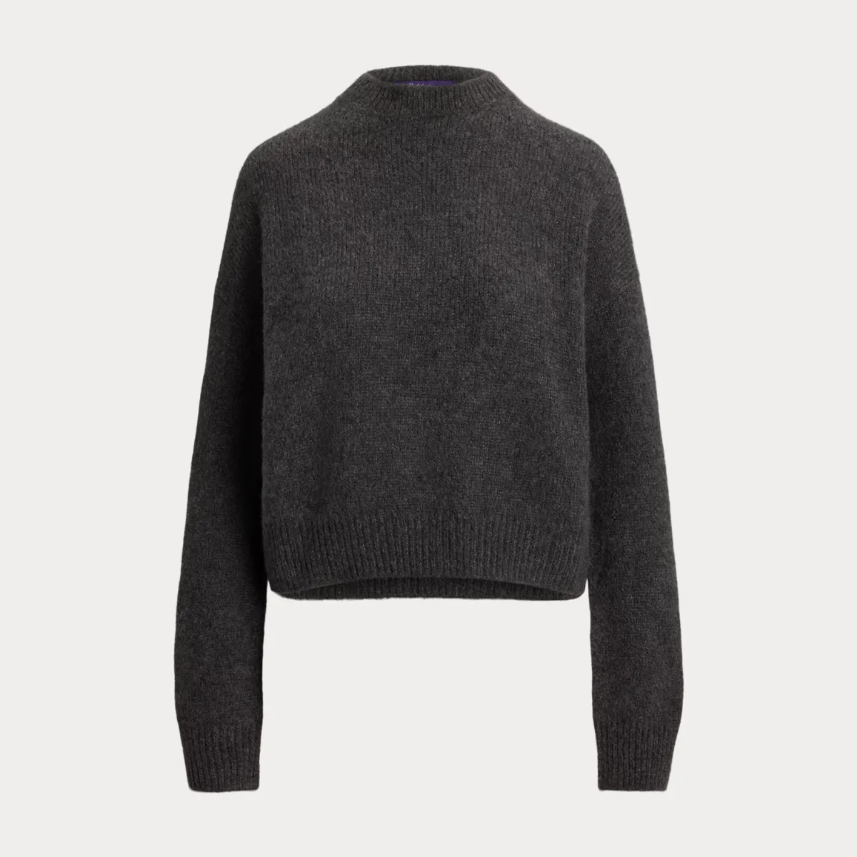 Cashmere-Blend Jersey Crewneck Sweater by Ralph Lauren