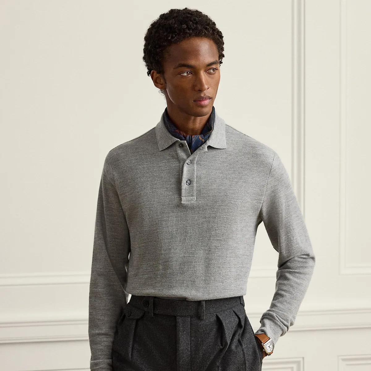 Classic Fit Piqué Polo Shirt by Ralph Lauren