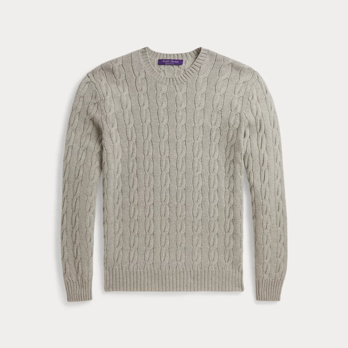 Cable-Knit Cashmere Sweater by Ralph Lauren