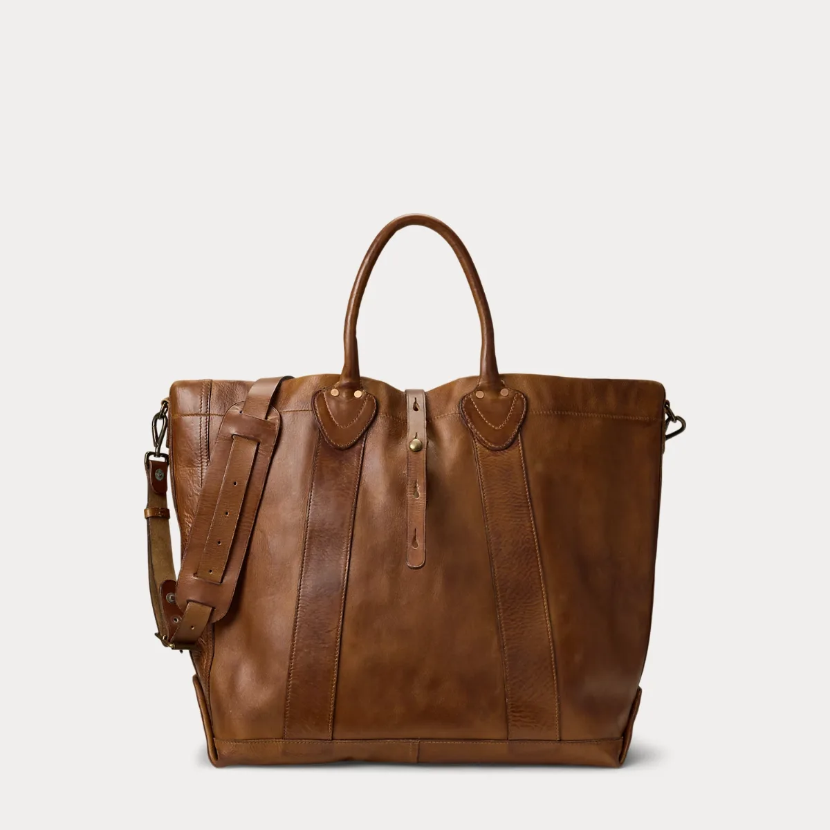 Leather Tote by Ralph Lauren