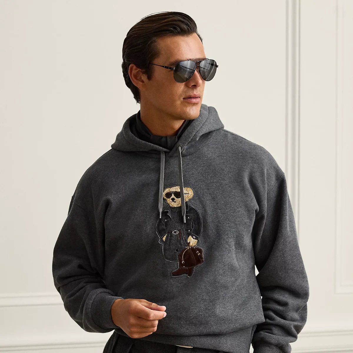 Relaxed Fit Polo Bear Hoodie by Ralph Lauren