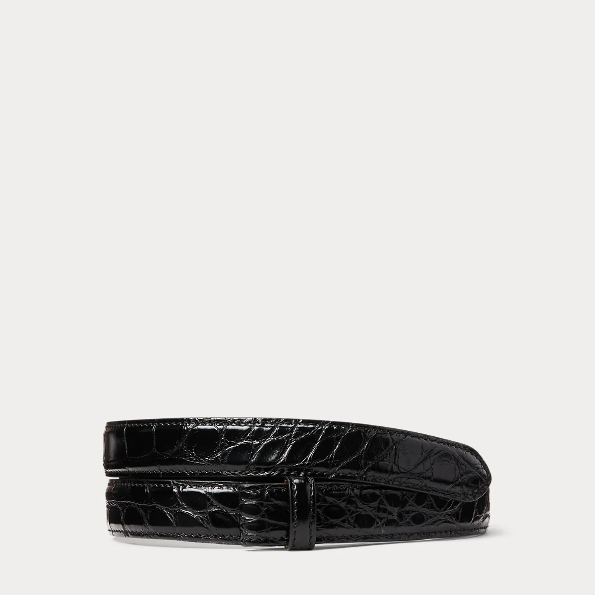 Alligator Belt Strap by Ralph Lauren