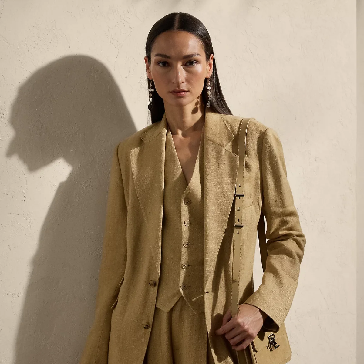 Russell Silk-Linen Twill Jacket by Ralph Lauren