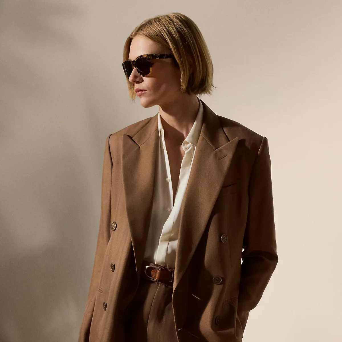 Timothy Silk Shantung Jacket by Ralph Lauren