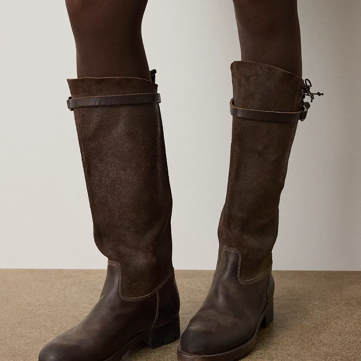 Ward Vachetta Leather Engineer Boot by Ralph Lauren