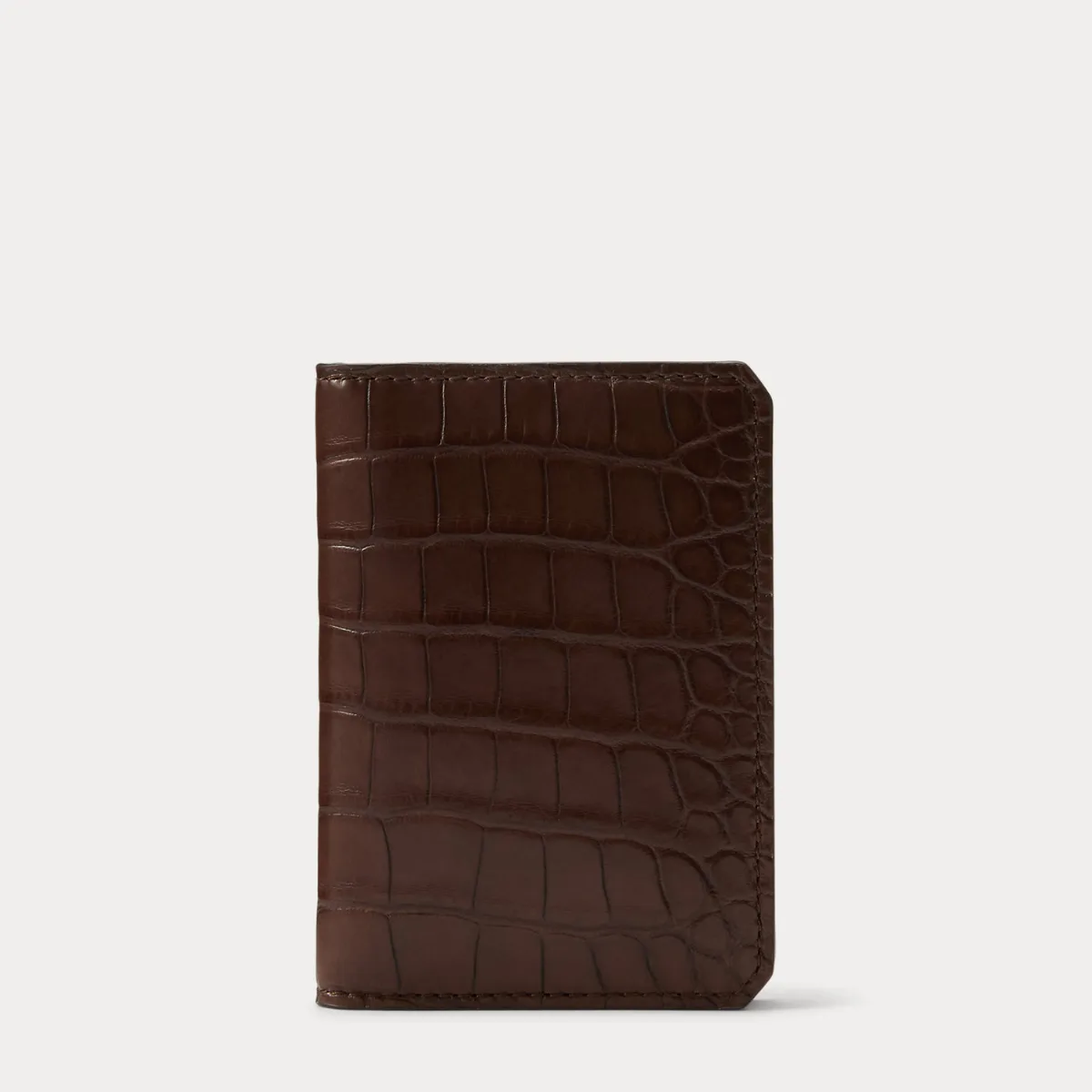 Alligator Folded Card Case by Ralph Lauren