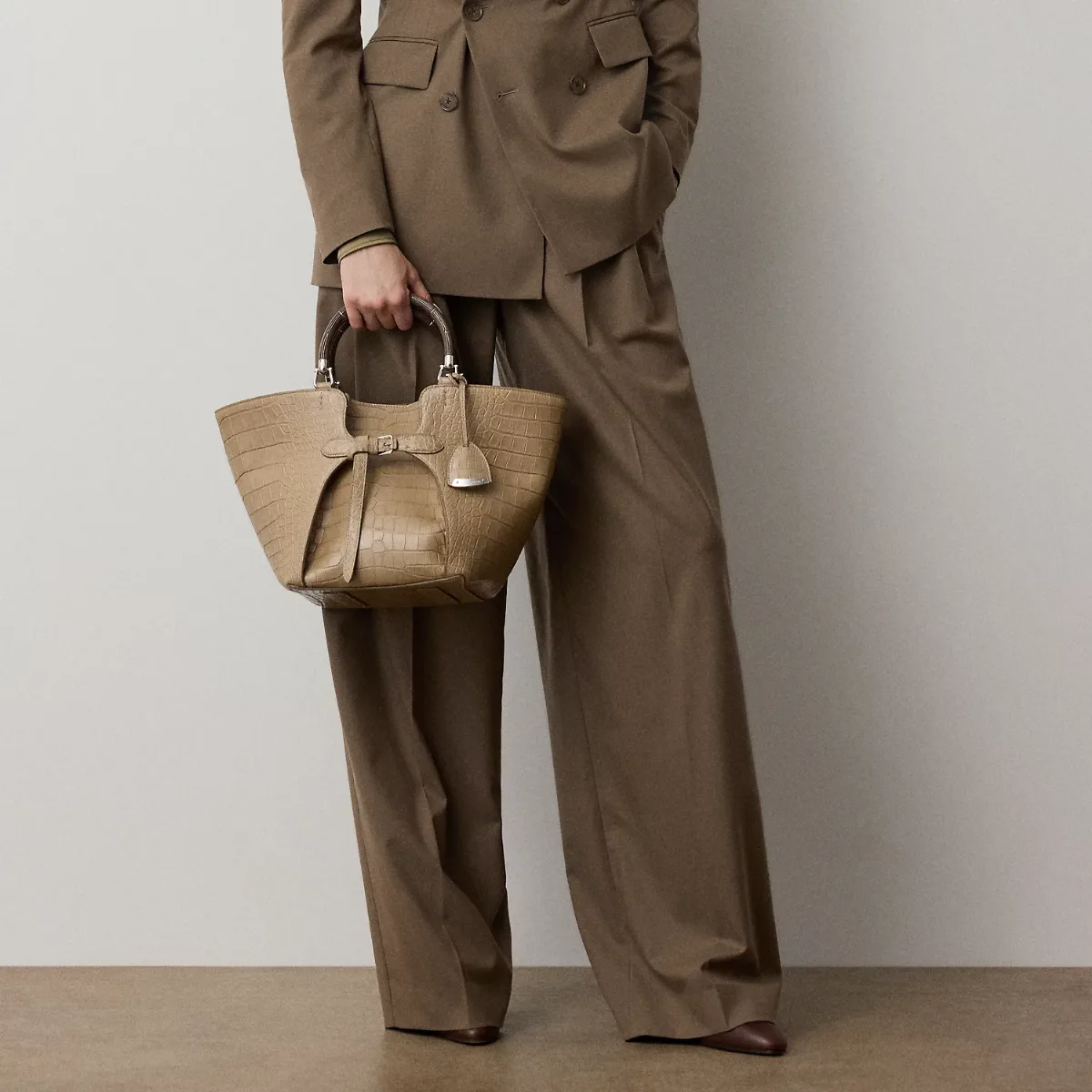 Clarice Wool-Blend Pant by Ralph Lauren
