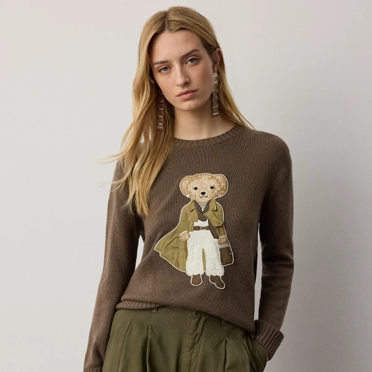 Pre-Fall Polo Bear Cashmere Sweater by Ralph Lauren