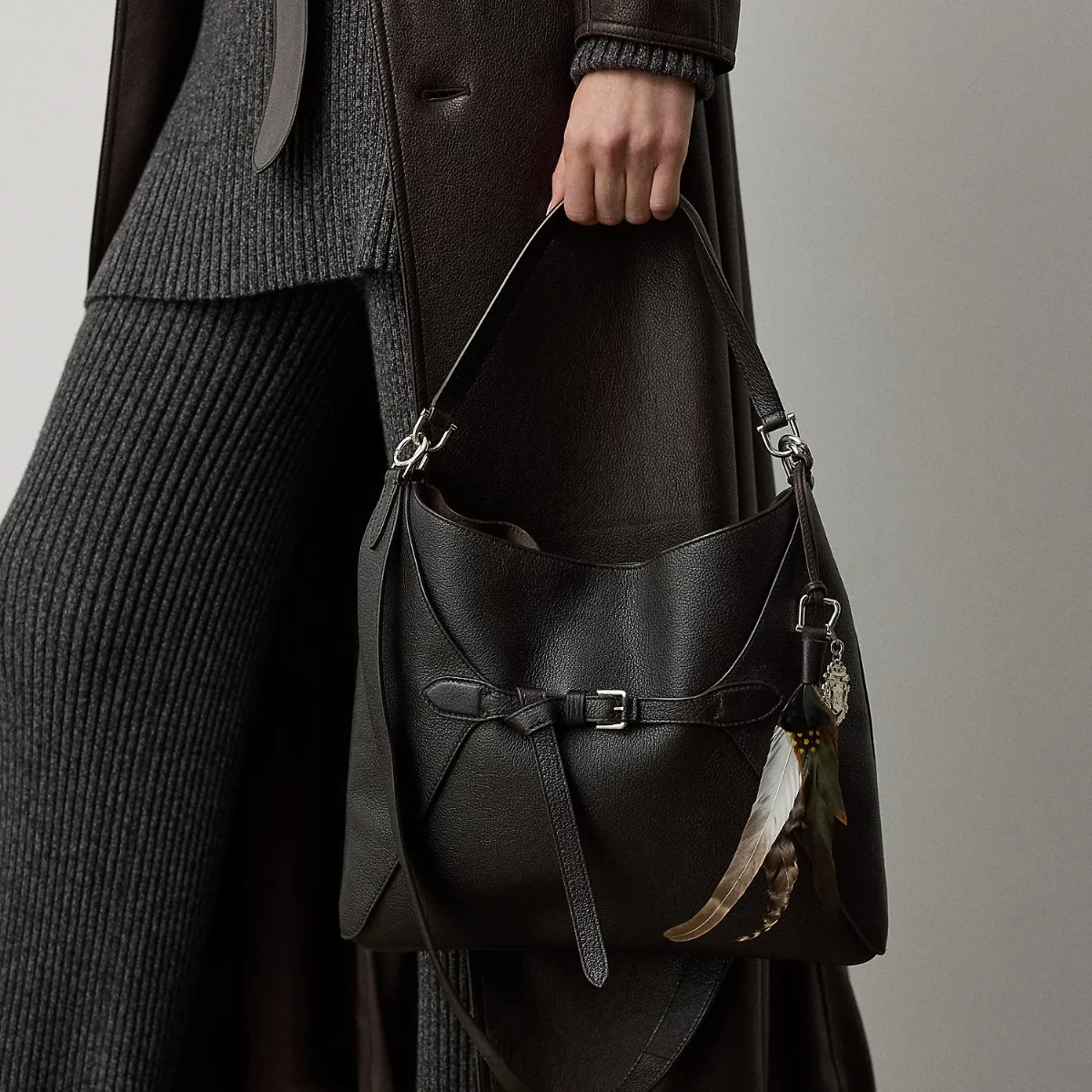 The Ralph Goatskin Slim Tote by Ralph Lauren