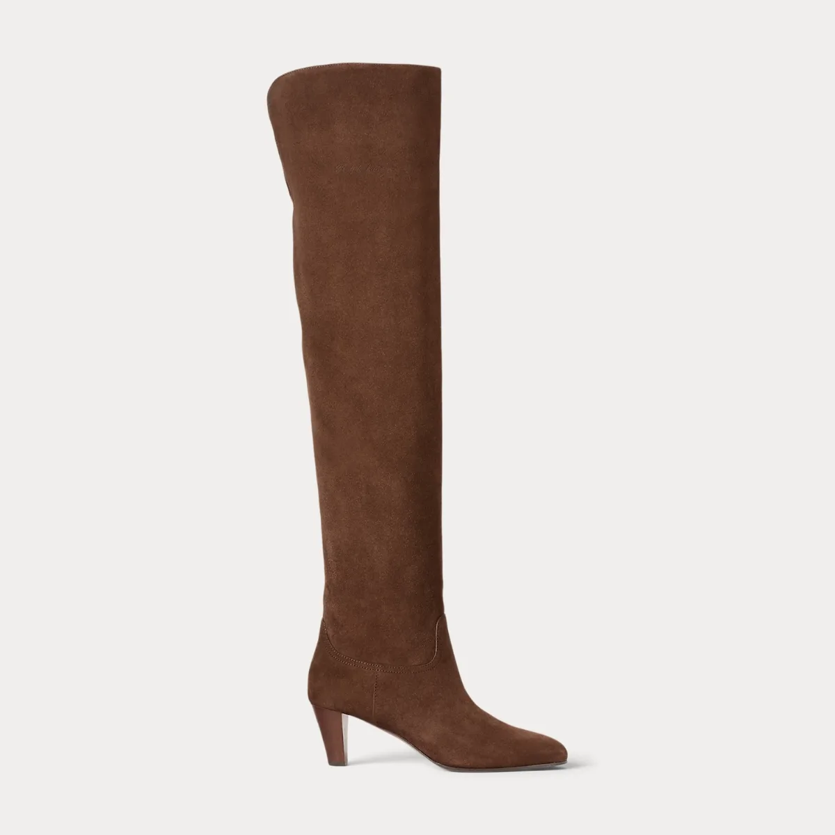Harlee 55 mm Calf-Suede Boot by Ralph Lauren