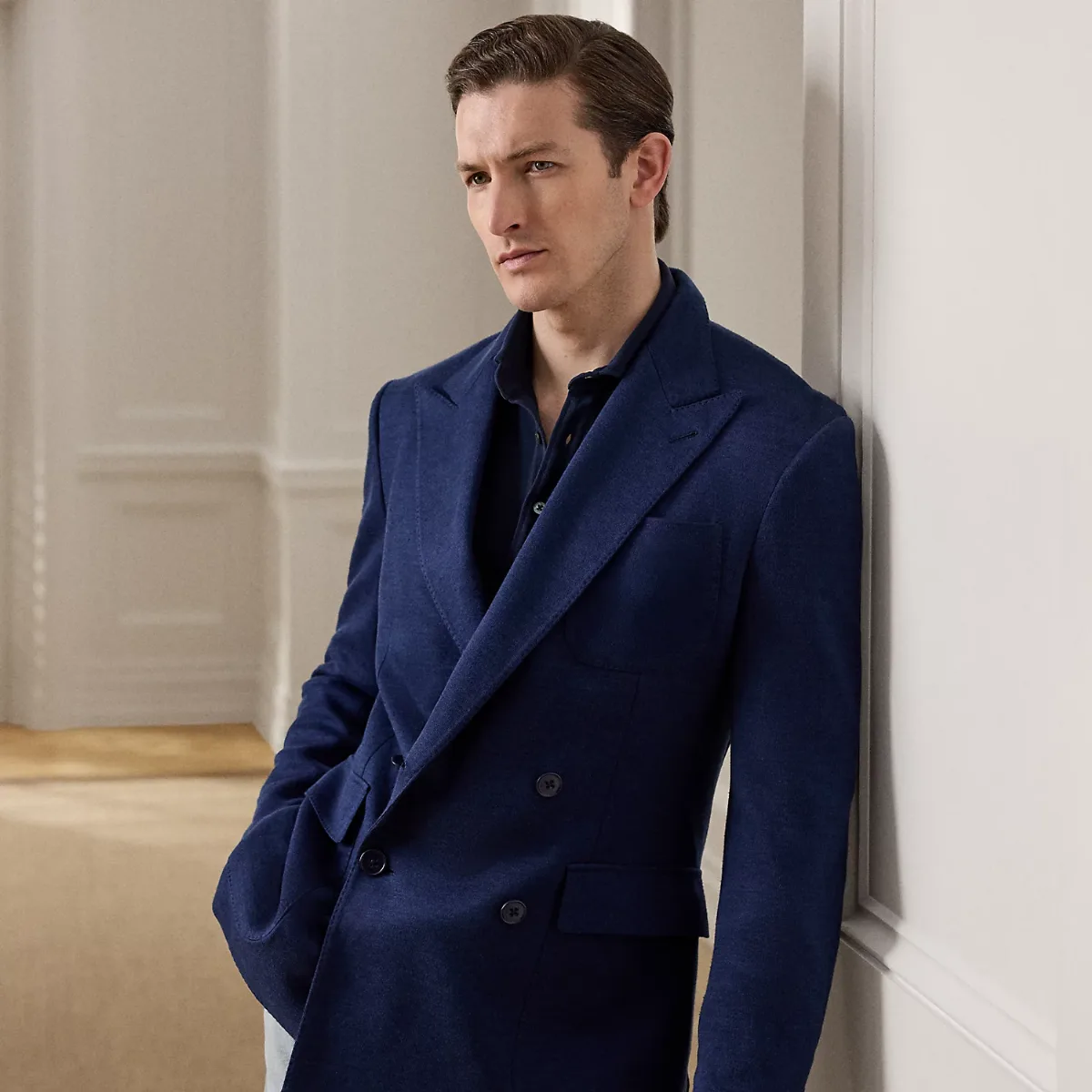 Kent Hand-Tailored Linen-Blend Jacket by Ralph Lauren