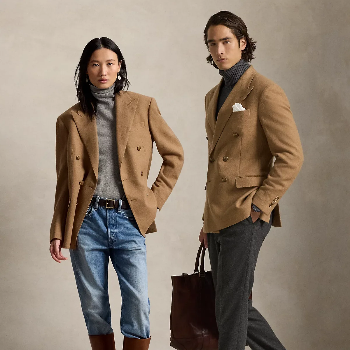 Polo Tailored Camel-Hair Sport Coat by Ralph Lauren