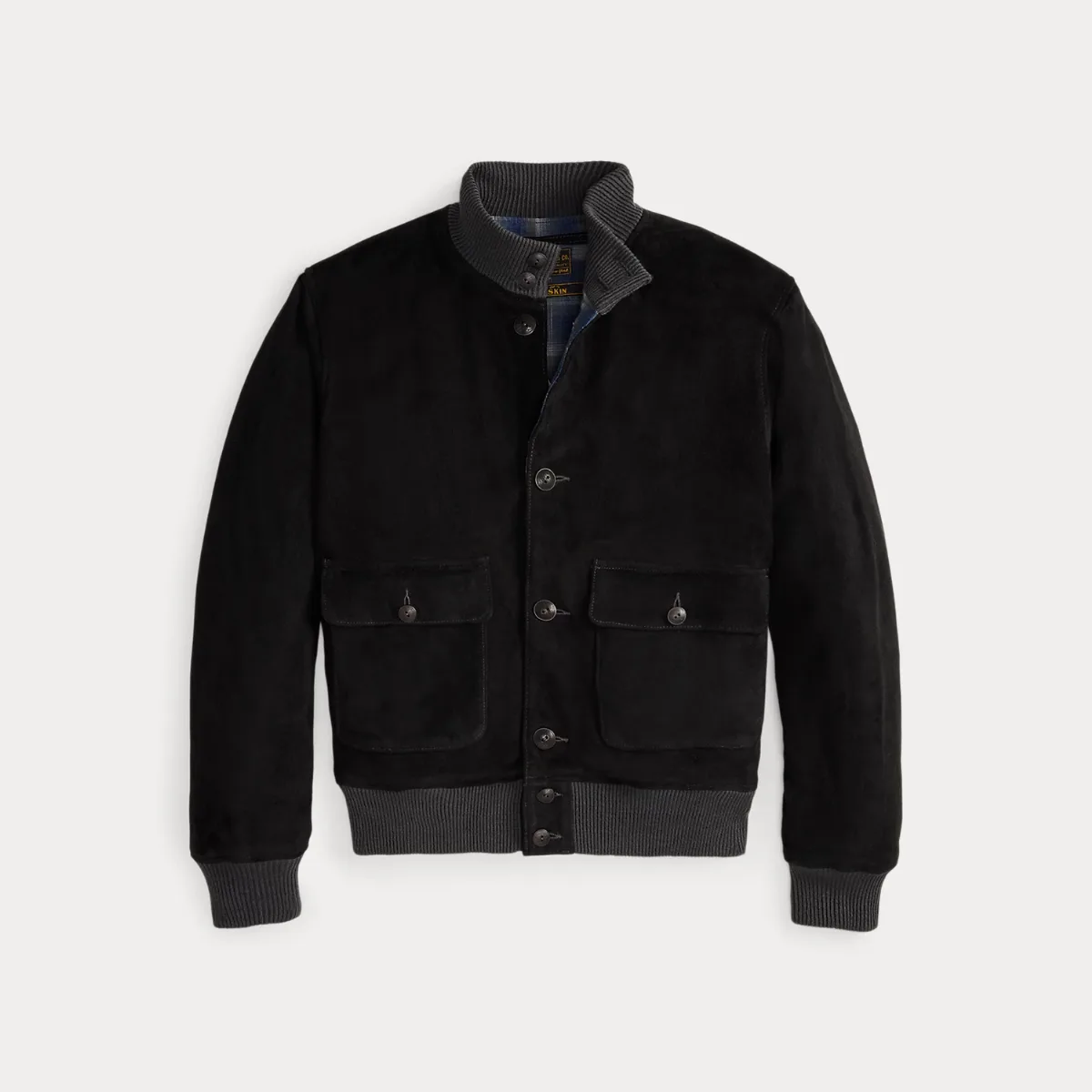 Suede Flight Jacket