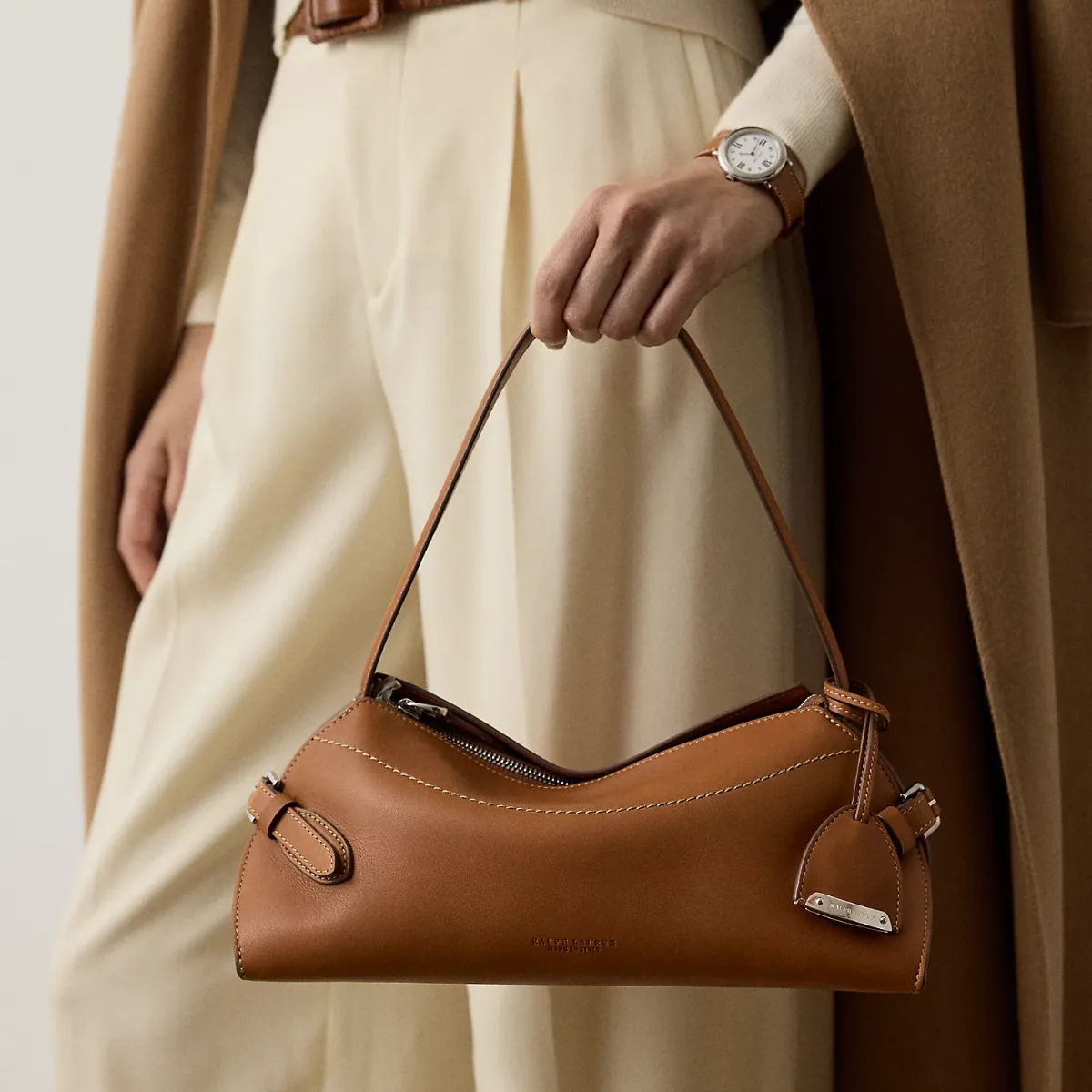 The Ralph Calfskin Small Shoulder Bag by Ralph Lauren