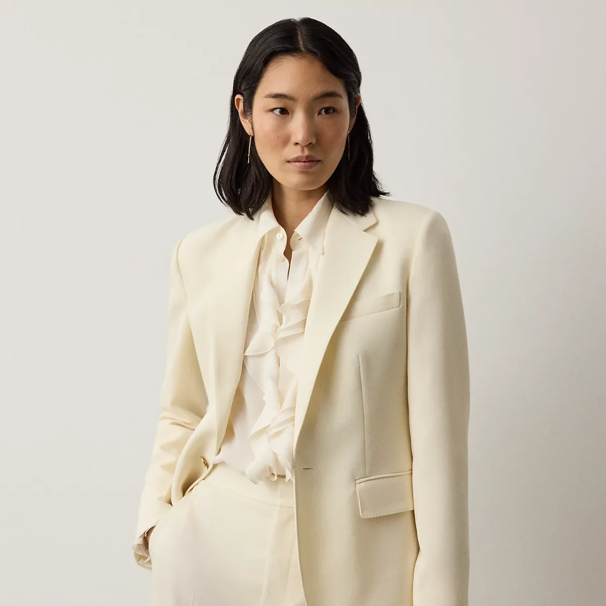 Parker Wool Crepe Jacket by Ralph Lauren