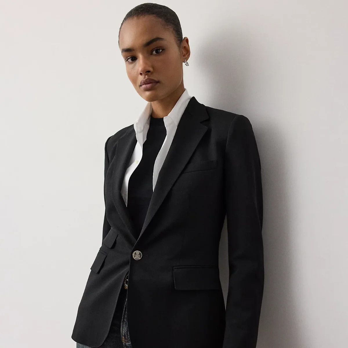 Parker Wool Crepe Jacket