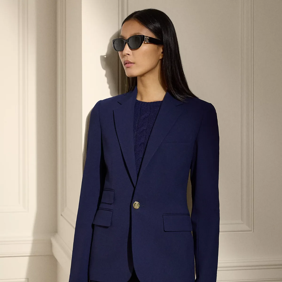 Parker Wool Crepe Jacket