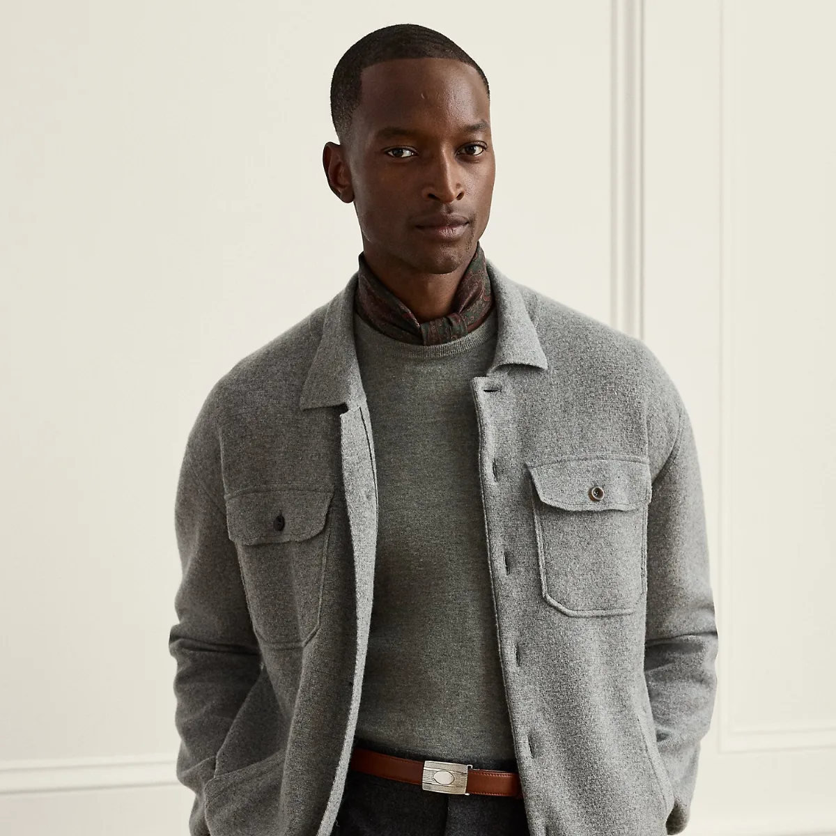 Cashmere Overshirt Sweater