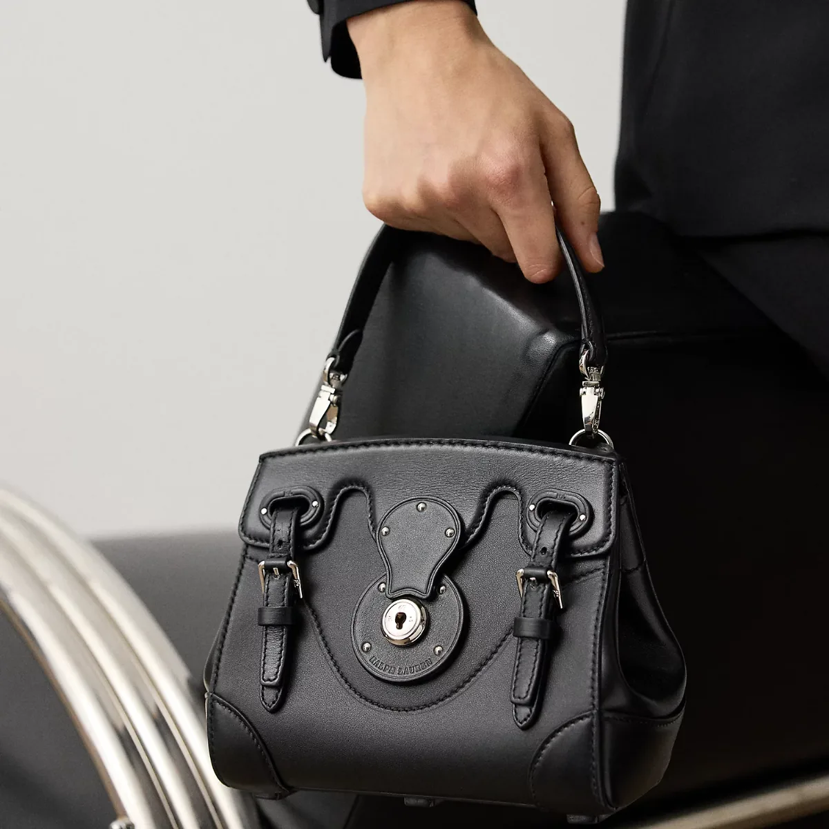 Soft Ricky 18 Calfskin Bag by Ralph Lauren