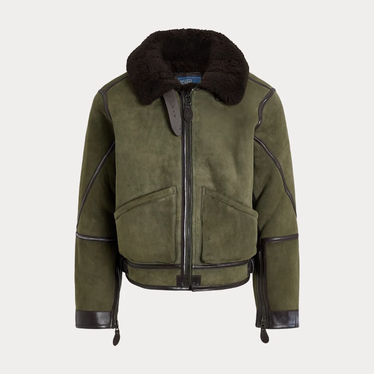Shearling Flight Jacket