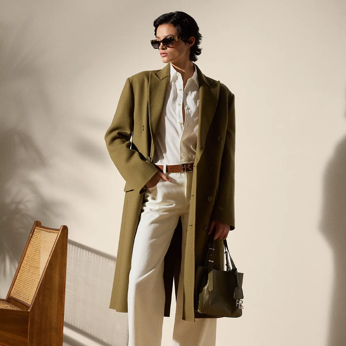 Adalaide Double-Faced Wool-Cashmere Coat by Ralph Lauren