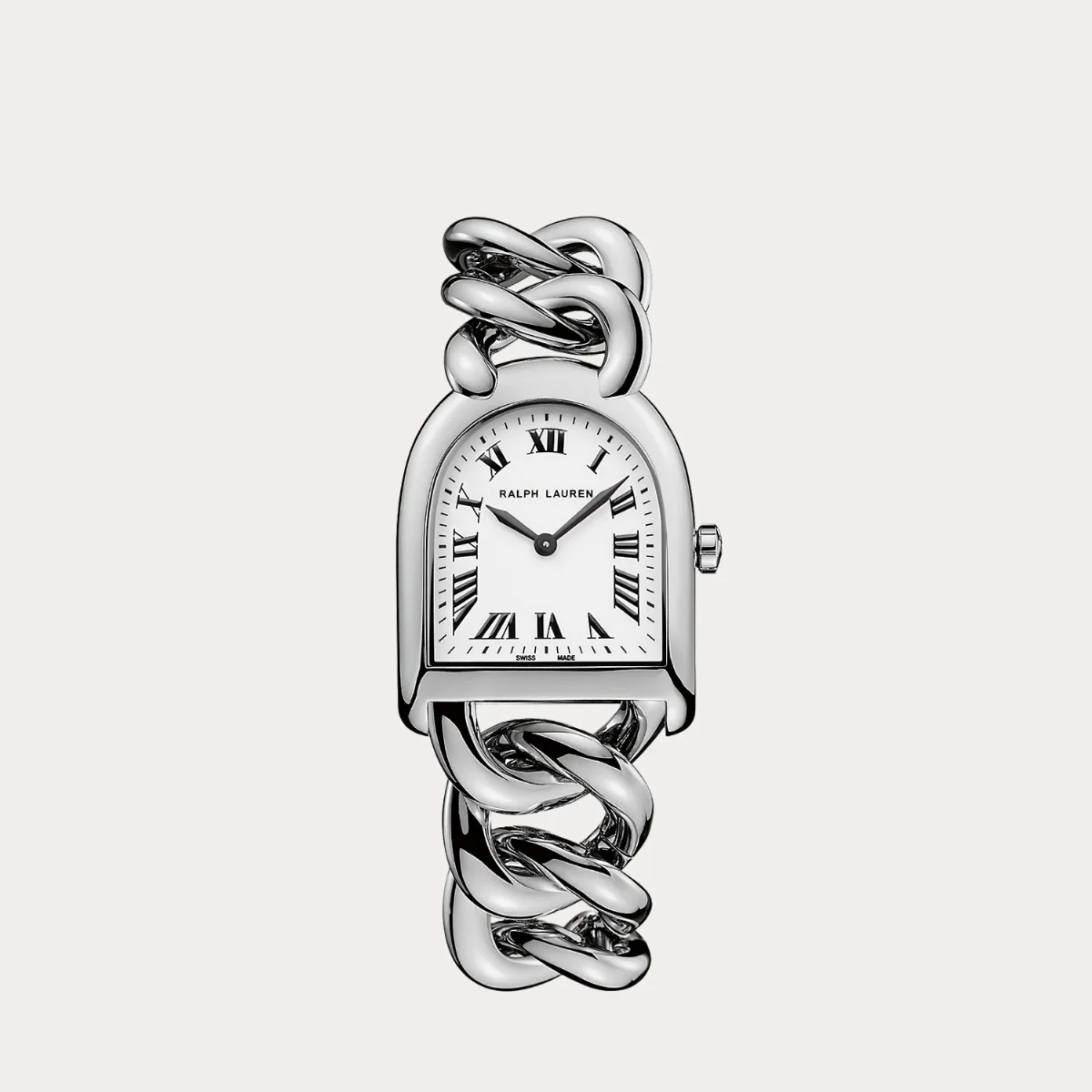 Petite-Link Steel White Dial by Ralph Lauren