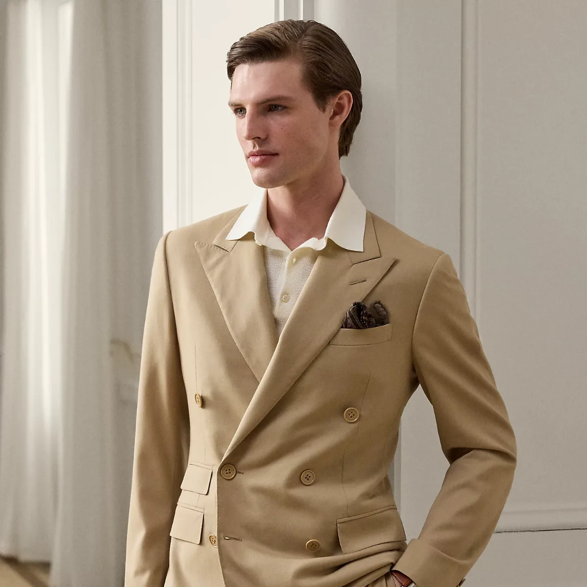 Kent Hand-Tailored Wool Gabardine Jacket by Ralph Lauren