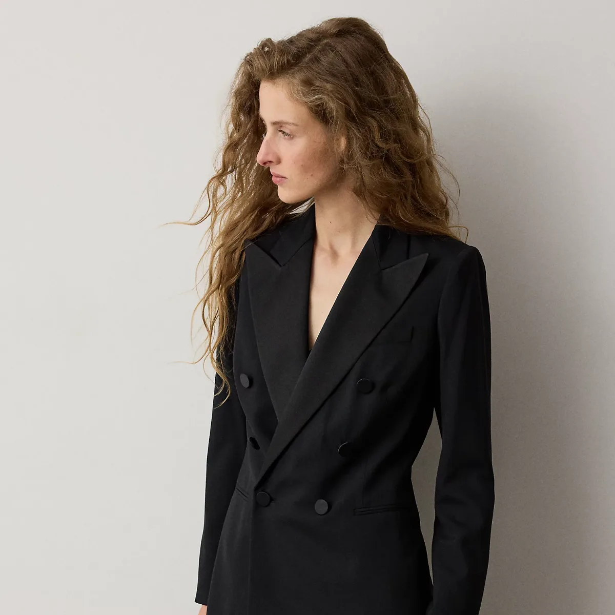 Callahan Wool Barathea Tuxedo Jacket by Ralph Lauren